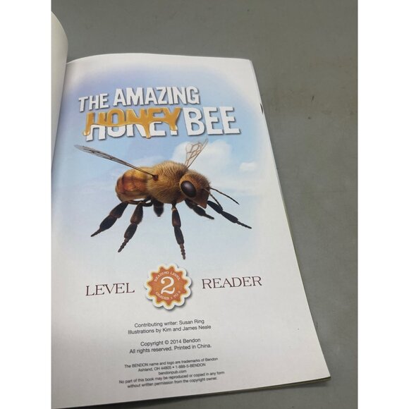 Reading Discovery reading Level 2 grades 1-3 The Amazing Honey Bee book READ - Picture 4 of 5
